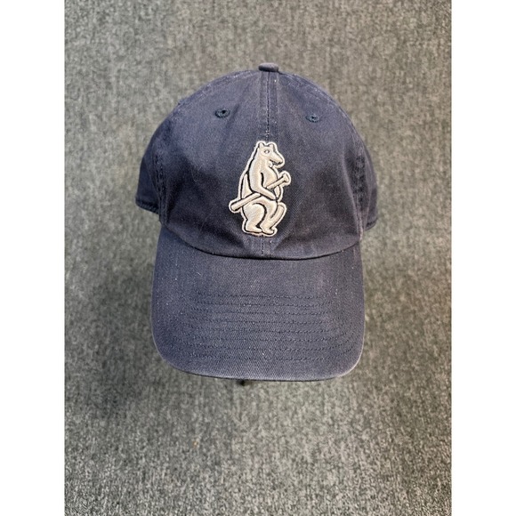 '47 Other - 47 Brand Cooperstown Collection Chicago Cubs Standing Bear Navy Baseball Hat OS